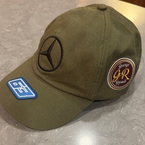 Mercedes AMG  Petronas George Russell collectible Olive Green Cap w/ Logos